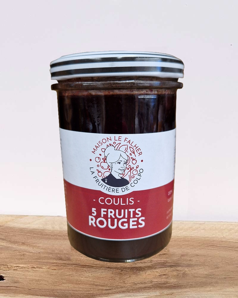Coulis fruits rouges