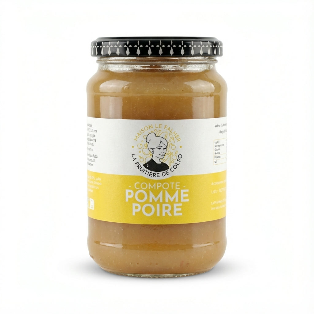 Compote pomme poire