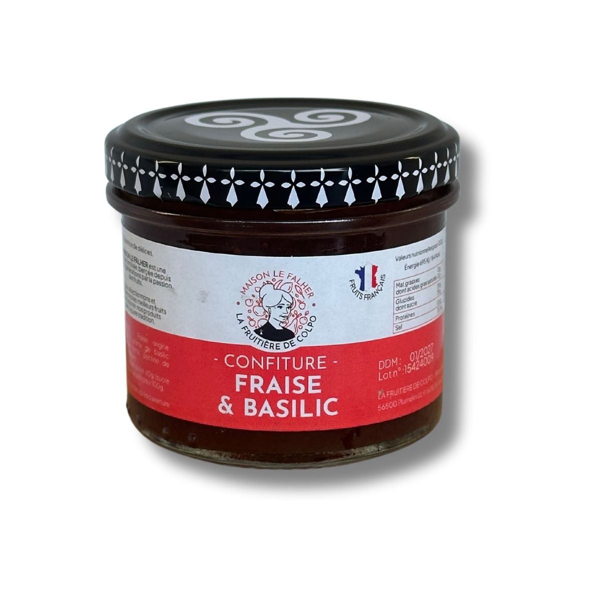 Confiture de Fraise Basilic