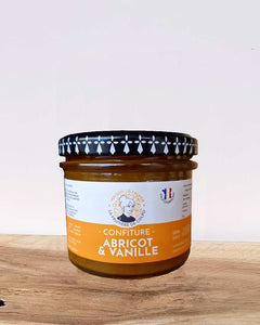 Confiture abricot vanille artisanale fabriquée en France par La Fruitière de Colpo
