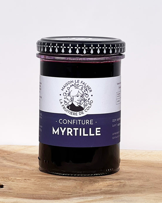 Confiture de Myrtilles sauvages-La Fruitière de Colpo