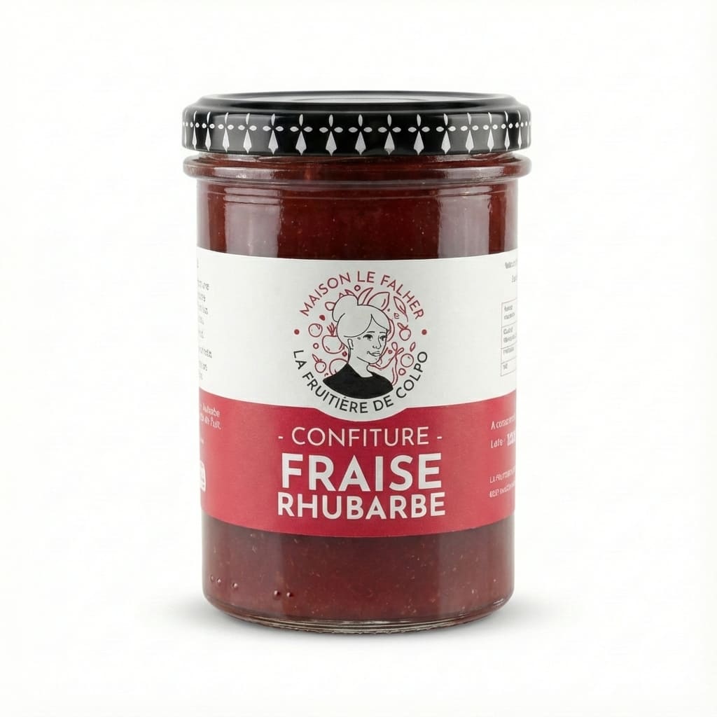 Confiture de Fraise Rhubarbe