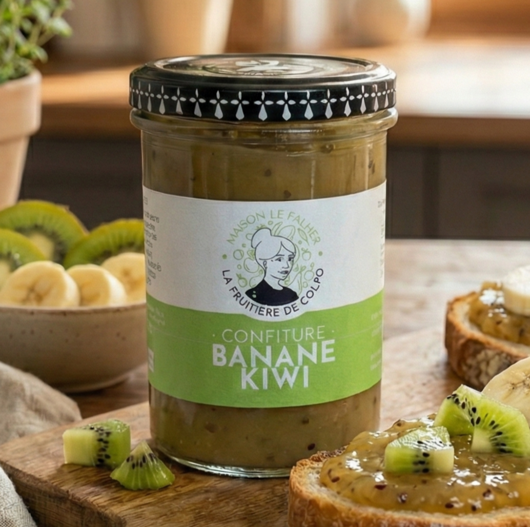 Confiture Banane Kiwi