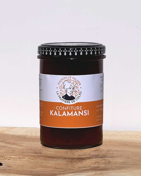 Confiture de Kalamansi artisanale fabriquée en France par La Fruitière de Colpo